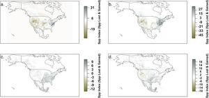 Bee and butterfly records indicate diversity losses in western and southern North America, but extensive knowledge gaps remain