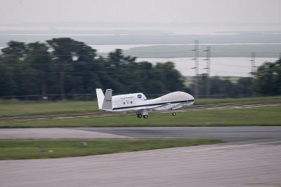 Global Hawk Heads for 95L