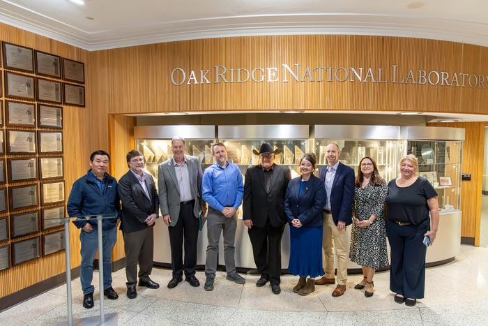 After an event on Nov. 14 to celebrate those named as Highly Cited Researchers by Clarivate, ORNL researchers commemorated the moment with a photo.