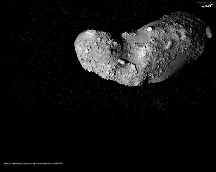 itokawa asteroid surface