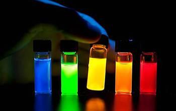 Glowing Colored Liquids in Vials