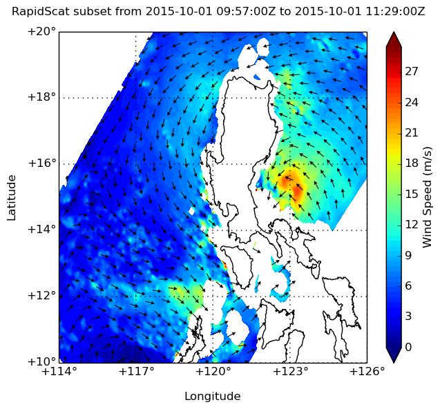 RapidScat Image of Mujigae
