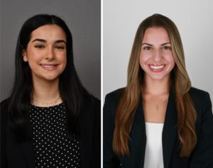 From left, Sara Mansoorshahi and Catherina Tovar Pensa, third-year medical students at McGovern Medical School at UTHealth Houston.