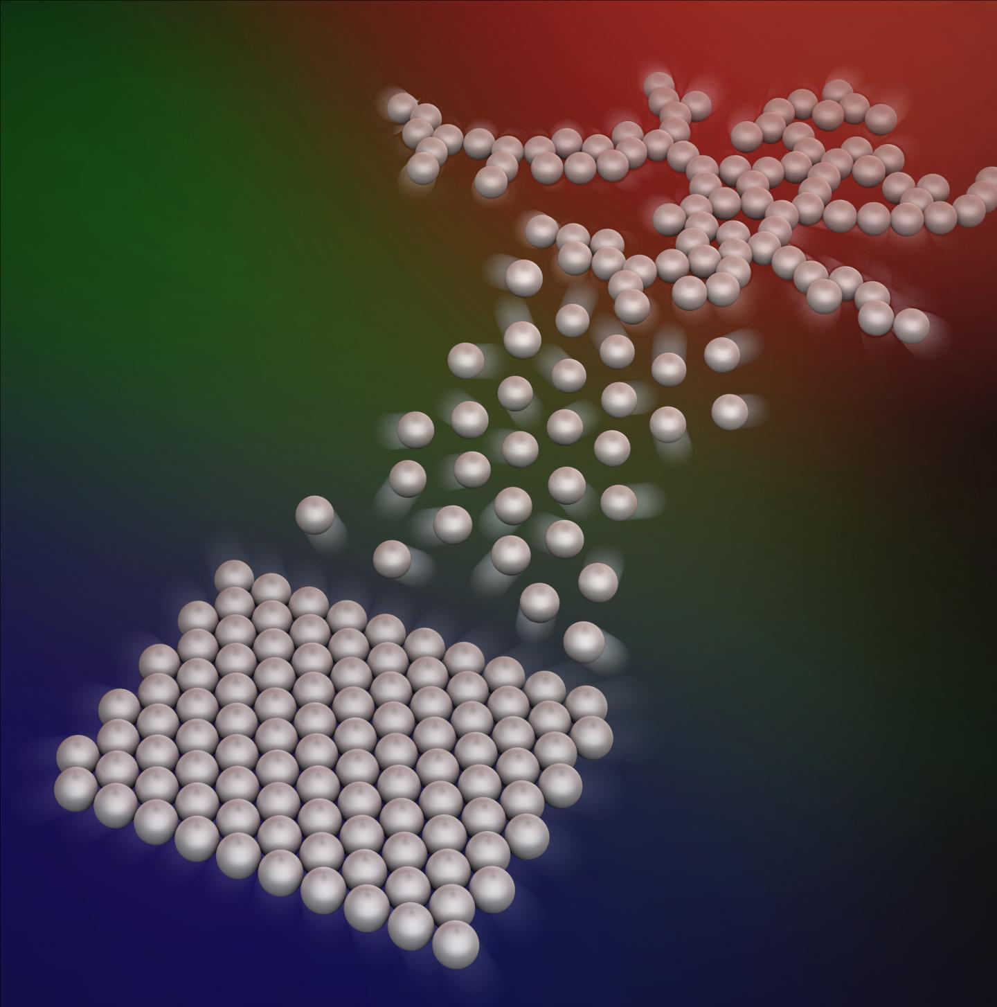 Too Hot & Too Cold is Just Right for Particle Assembly