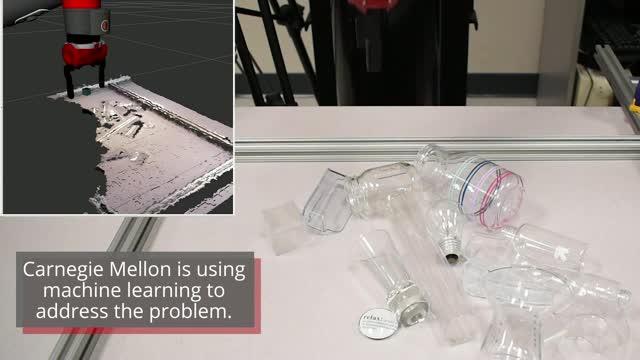 Robots Use Machine Learning to Grab Transparent Objects