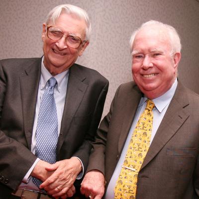 Edward O. Wilson and Peter H. Raven, Arizona State University (1 of 2)