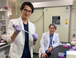 Chiba University researchers in their laboratory