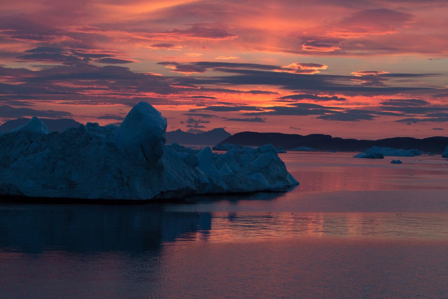 Shrinking Shelf and Faster Flow for Greenland Glacier (2 of 3)