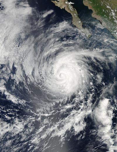 Hurricane Miriam on Sept. 24