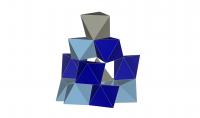 Polyhedral representation of Zn(CrAl)12