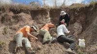 Scientists at Dig Site