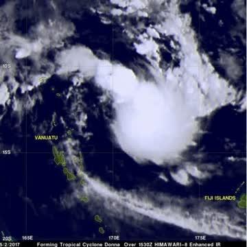 GPM Video of Donna