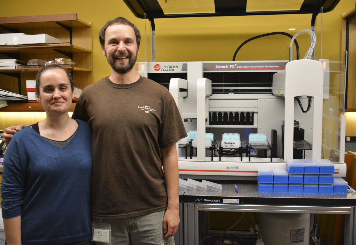 Dr. Claire Morandin, University of Helsinki and Prof. Alexander Mikheyev, OIST