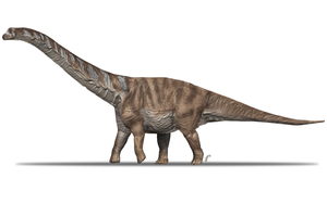 Recreation of Abditosaurus kuehnei life appearance