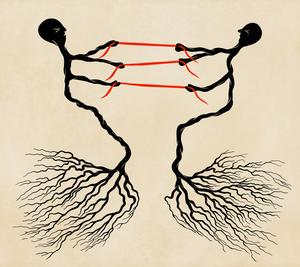 Illustration nerve cells