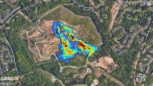 Two plumes at Georgia landfill