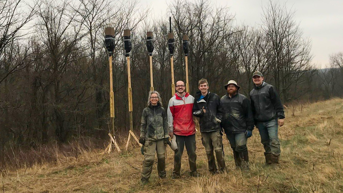 Bat box research team