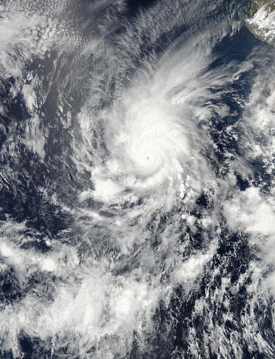 MODIS Image of Amanda