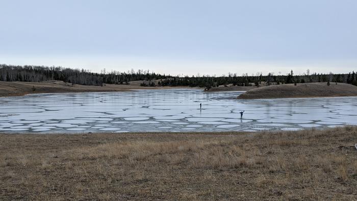 Last Chance Lake in late fall