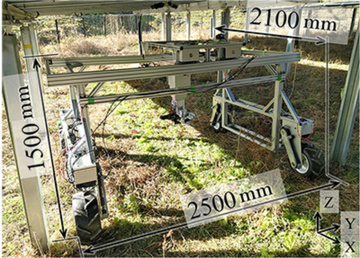 This novel robot can sow, prune, and harvest plants in dense, mixed vegetation areas