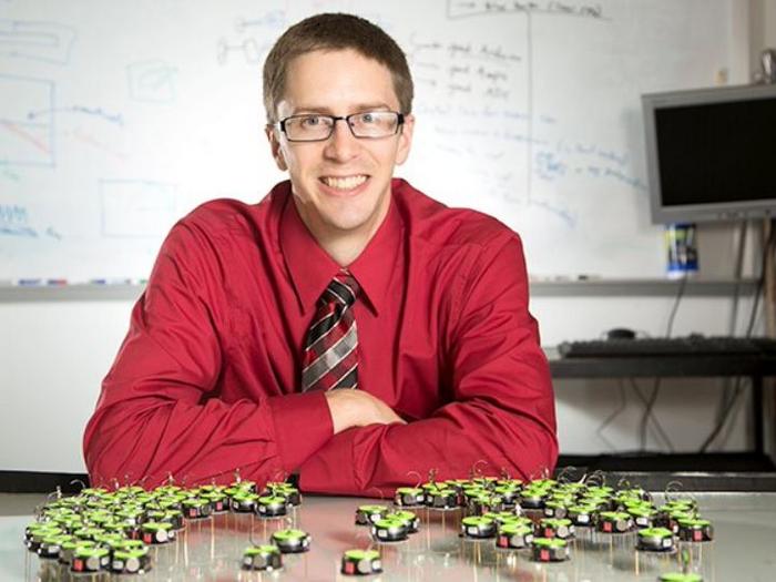 Aaron Becker, University of Houston associate professor of electrical and computer engineering