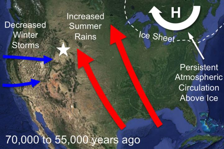 Map of North America Weather Pattern