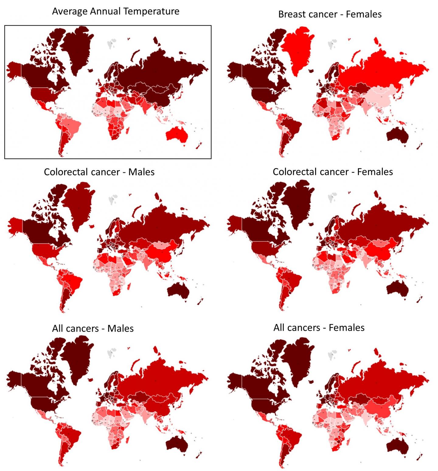 Cold discomfort: Increasing cancer rates and | EurekAlert!