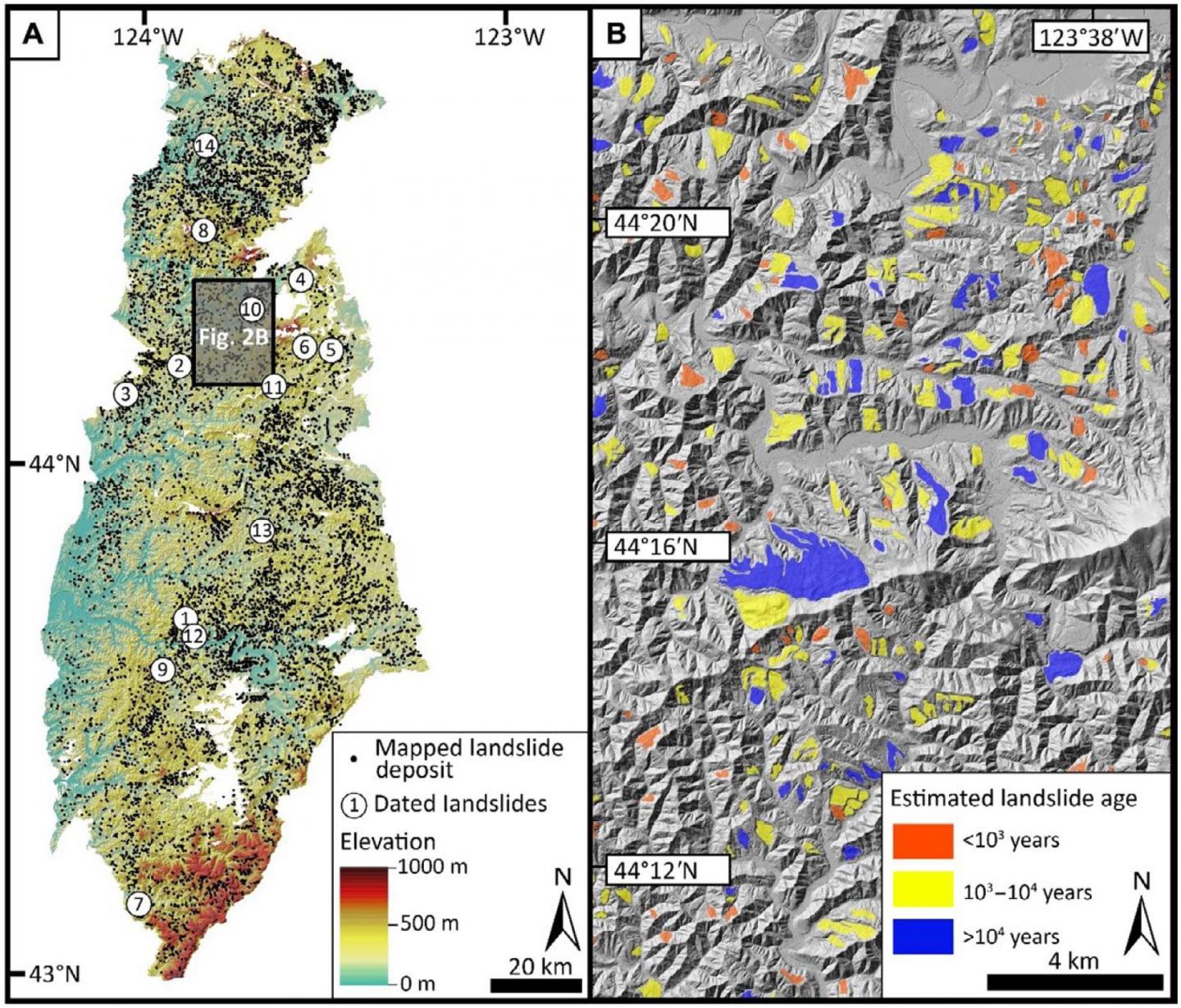 Past Landslides