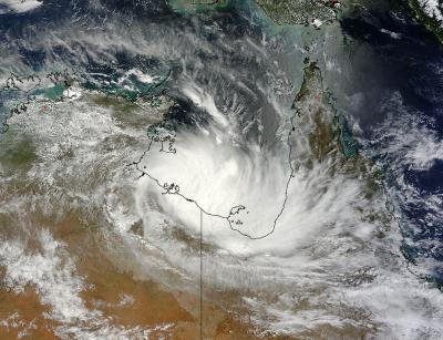 MODIS Image of Alessia