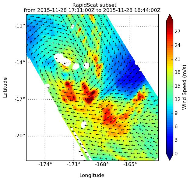 RapidScat Image of Tuni