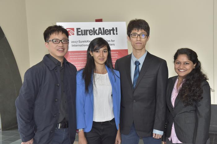 EurekAlert! Fellowship Winners (3 of 6)