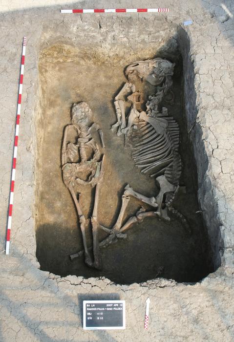 Burial with a horse