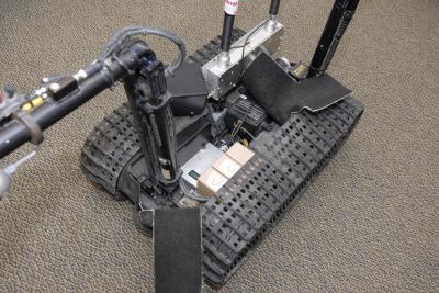 Talon EOD Robot with Innovative Battery