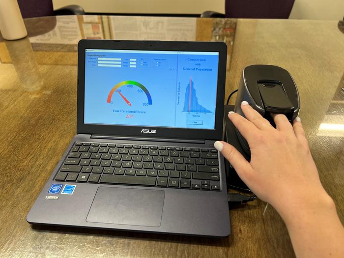 Measuring skin carotenoids