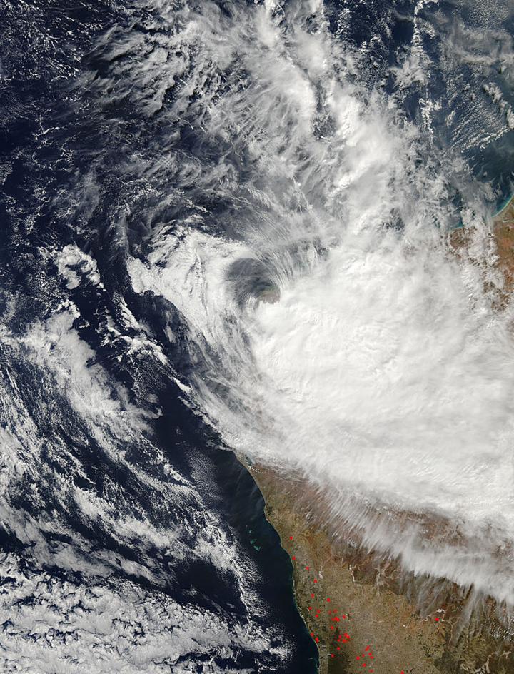 MODIS Image of Quang