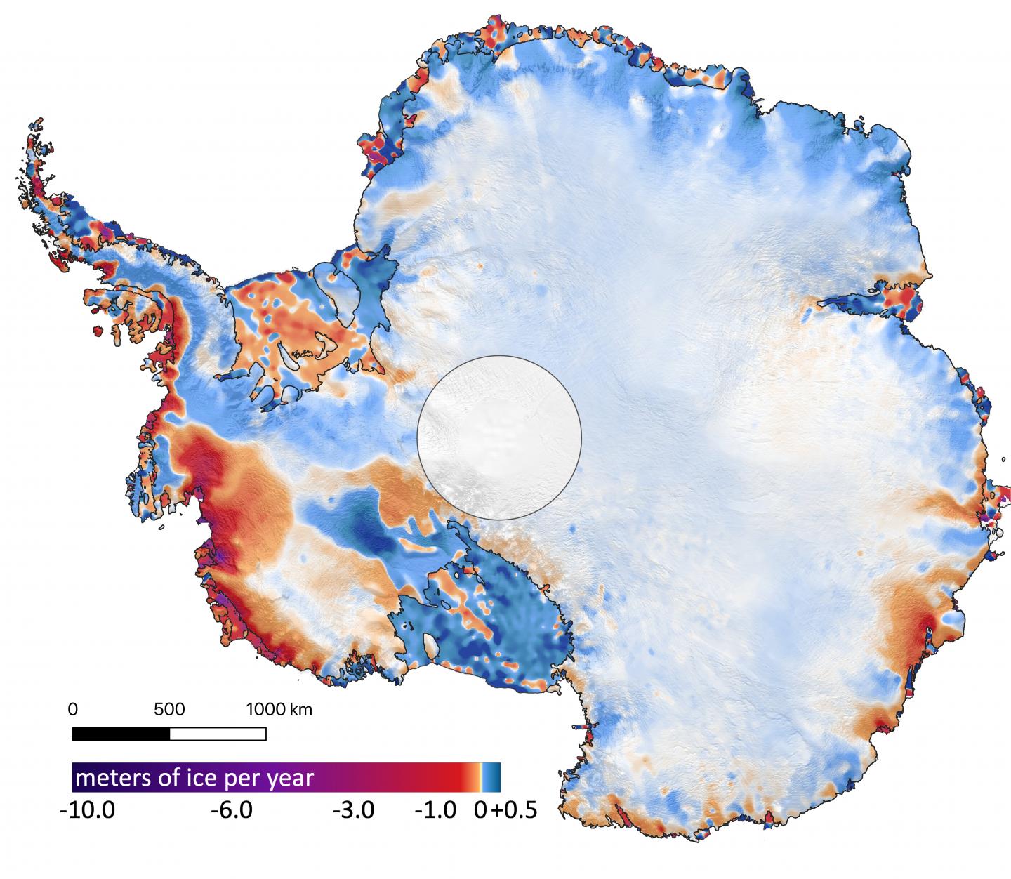 Antarctica Ice Changes