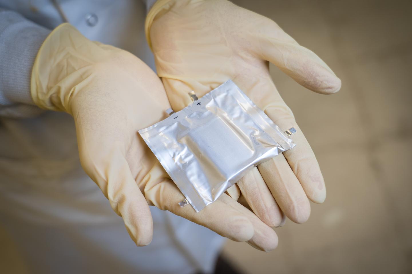 Device with Human Hand