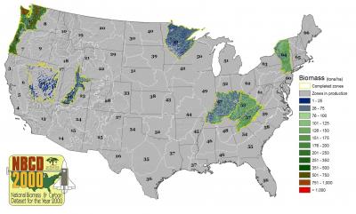 NBCD 2000: Completed Mapping Zones