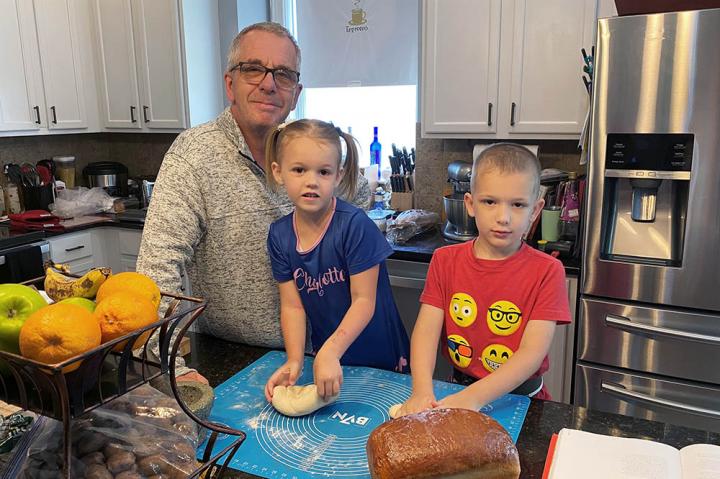 Dr. David Turner and kids