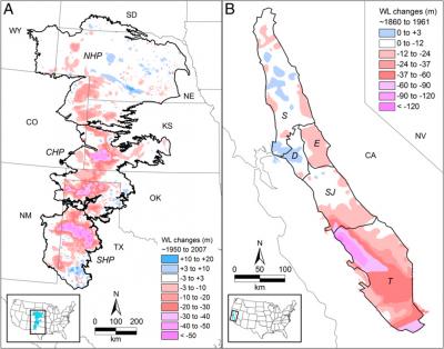 Groundwater Depletion Map