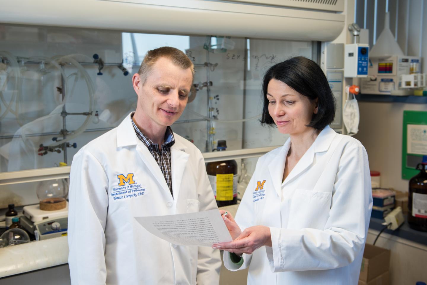 Tomasz Cierpicki and Jolanta Grembecka, University of Michigan