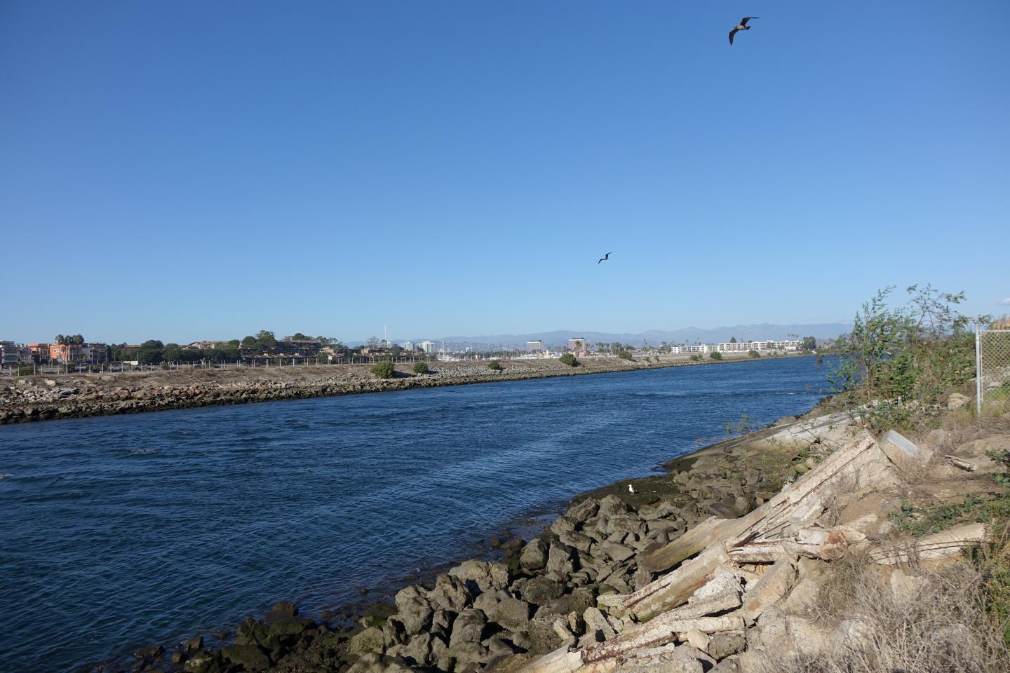 Ballona Creek in Los Angeles