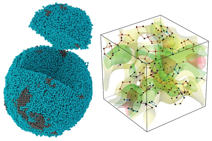 Tiny, noncrystalline palladium particle