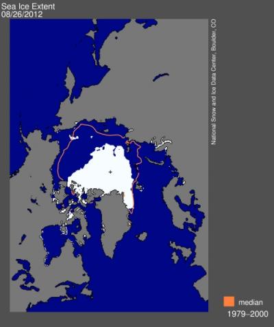 2012 Arctic Sea Ice Extent