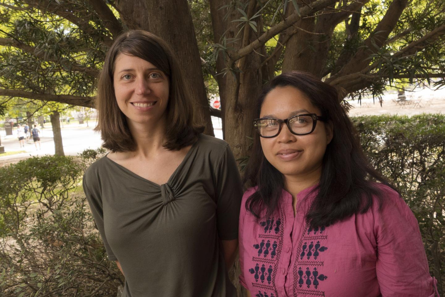 Amy Dunham and Onja Razafindratsima, Rice University