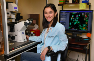 Beatriz T. Ceja Pinkston, a Ph.D. student in the Olsen Lab at Virginia Tech