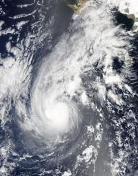 MODIS Image of Kevin