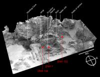 3D laser scan of Drimolen main quarry