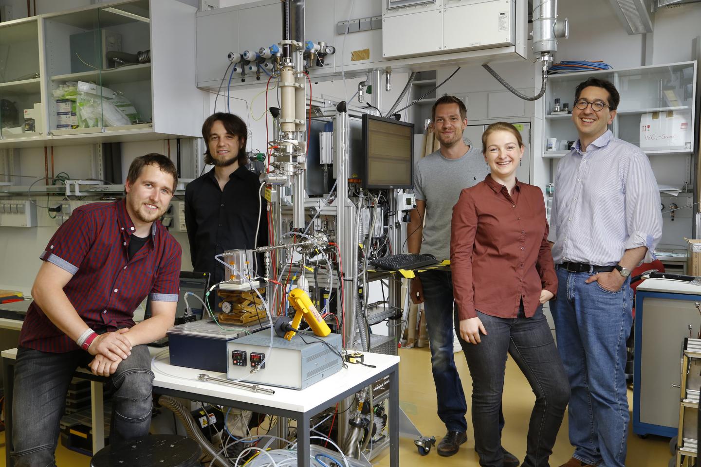 Joachim Curtius and His Team