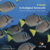 A Guide to Ecological Scorecards for Marine Protected Areas in North America Cover